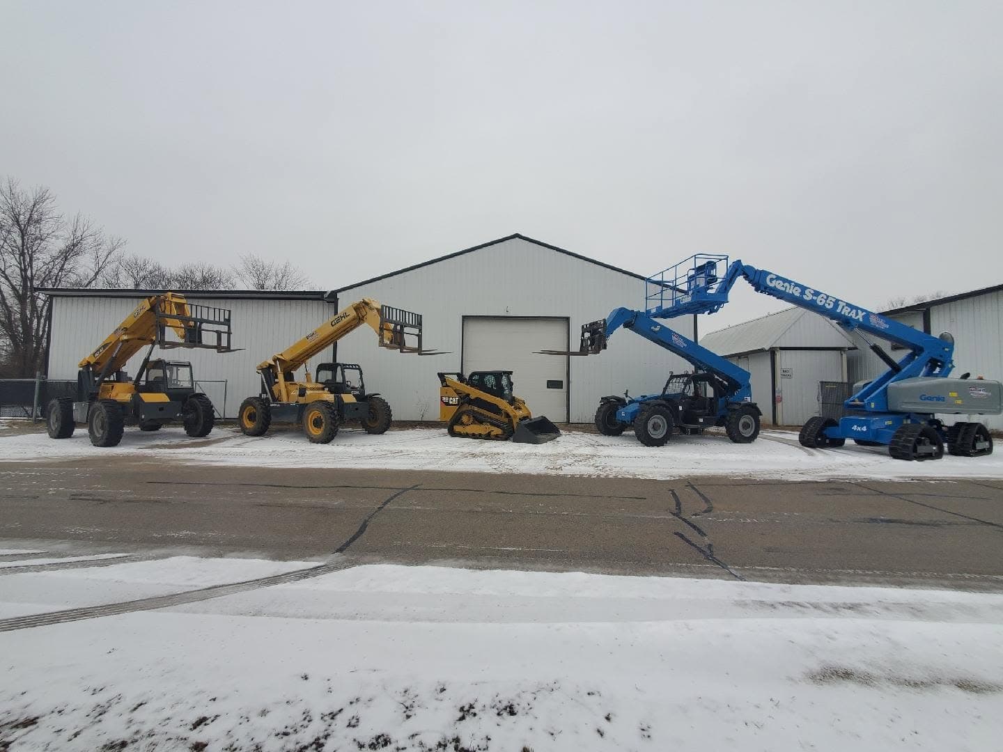TerBeest rental equipment outside the Berlin shop